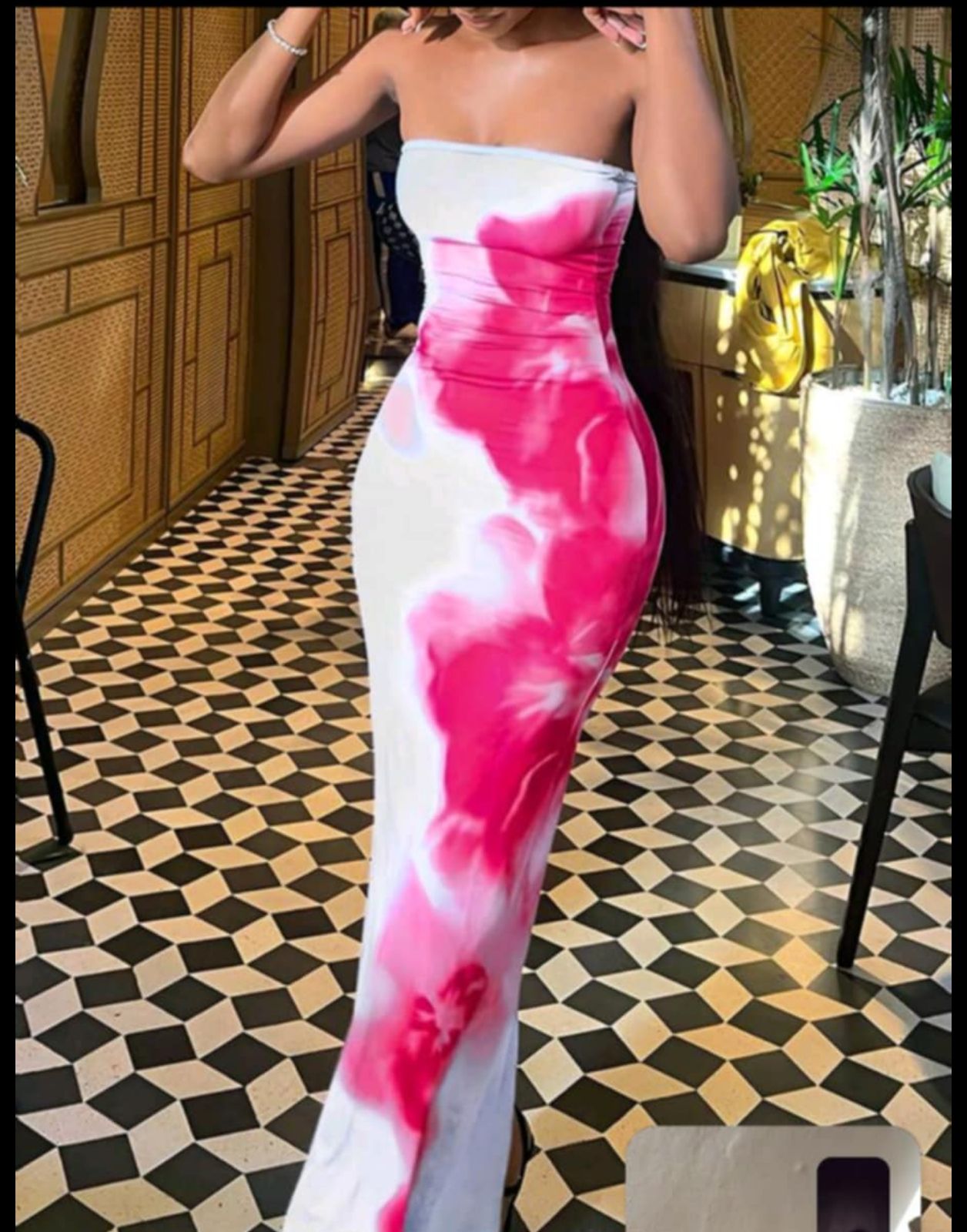 The dress listing